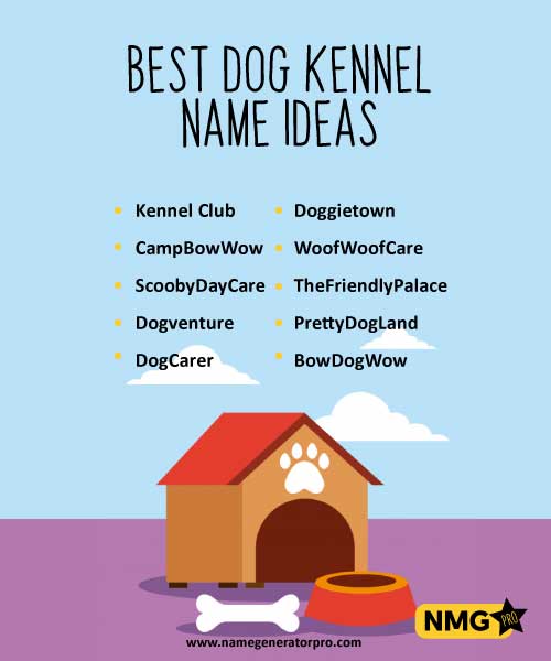 Dog Kennel Name Generator Name Generator Pro