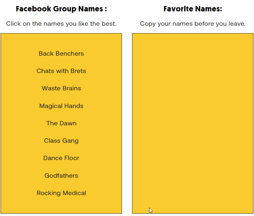 facebook-group-name-ideas