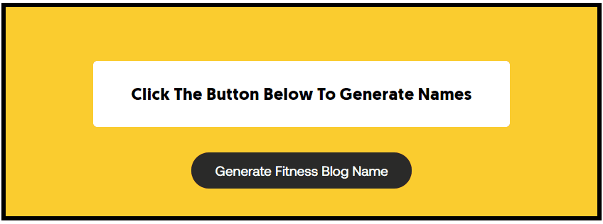 fitness-blog-name-generator