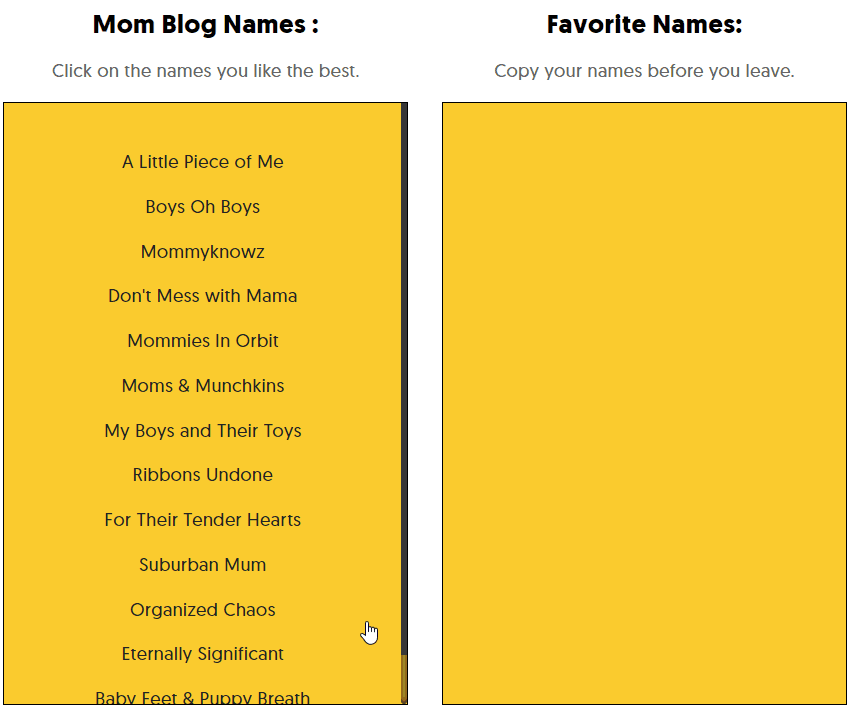 generate-mom-blog-name-ideas