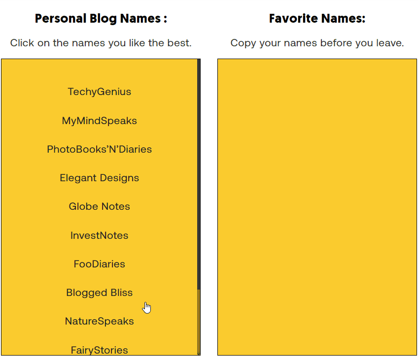 personal-blog-names-list