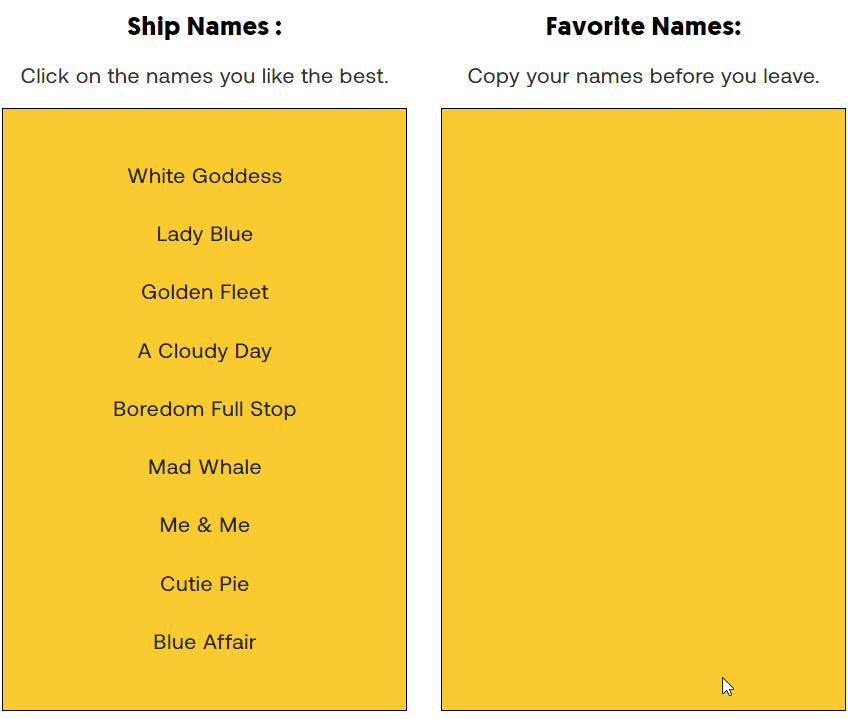 Best Ship Name Generator 1000 Exciting Names For Ships Boats