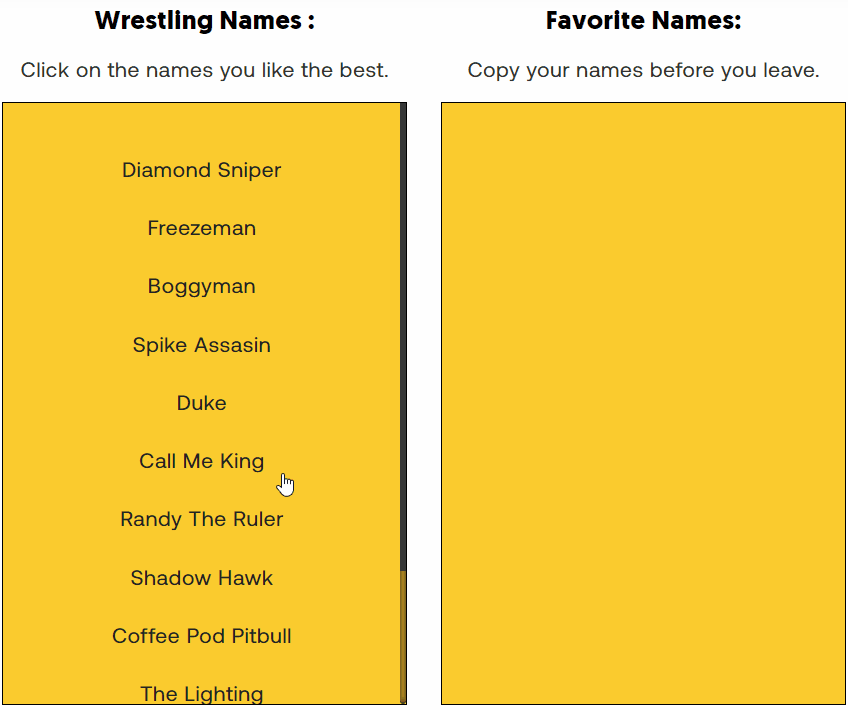 wrestling-name-ideas